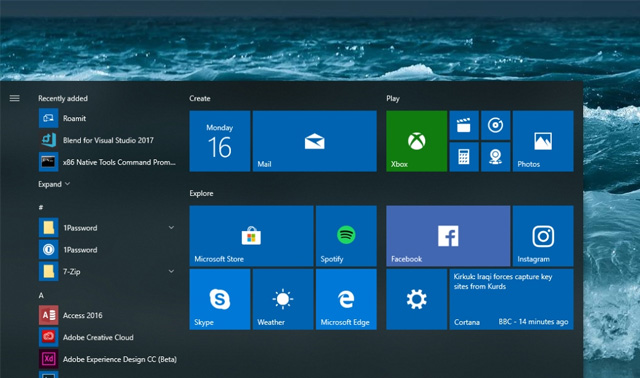 Ứng dụng biến mất sau khi cập nhật Windows 10