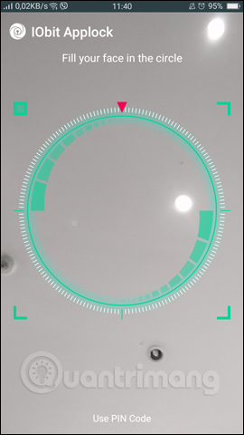 Mở ứng dụng IObit Applock