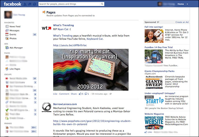 Nếu không trả tiền thì bài đăng của Facebook Pages sẽ không hiện trên News Feed thông thường nữa