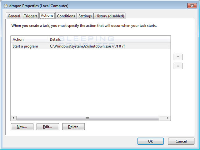 Các công việc lên lịch trình sẵn được đặt tên theo Game of Thrones