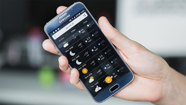 Ứng dụng dự báo thời tiết cho Android