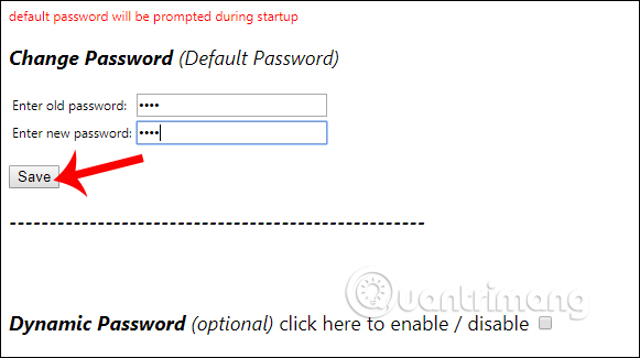 Đổi mật khẩu bảo mật Chrome 