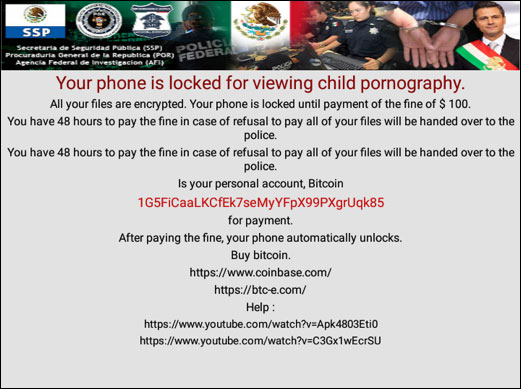 Thông báo tống tiền khi LokiBot chuyển thành mã độc tống tiền 