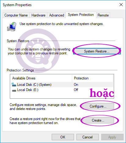 Hướng dẫn cách sử dụng System Restore trên Windows | Copy Paste Tool