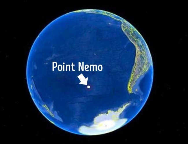 Điểm Nemo: nơi cô lập nhất hành tinh