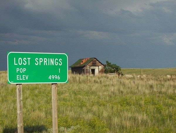 Lost Springs, Wyoming 