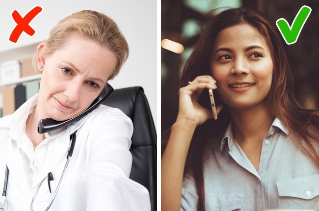 Nói chuyện qua điện thoại