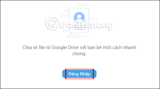 Đăng nhập Google Drive
