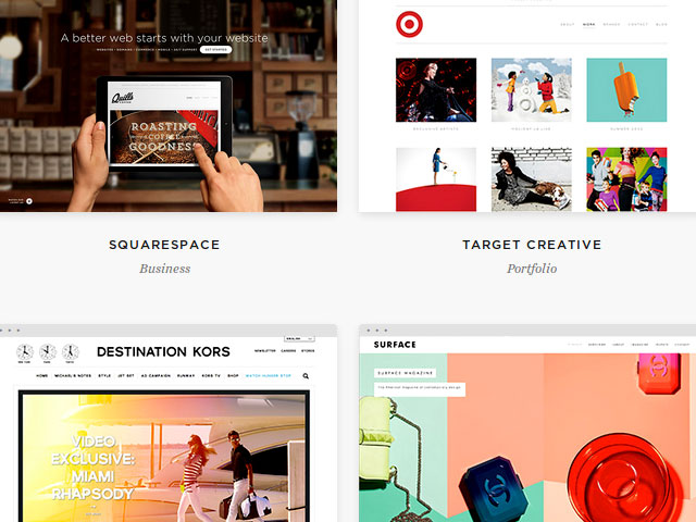 Trang web Squarespace
