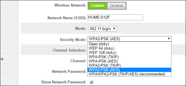Chuẩn bảo mật Wifi