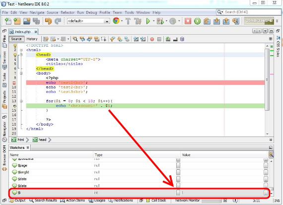 Giao diện Netbeans