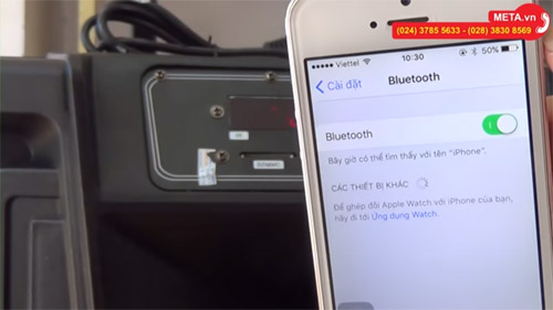 Bật chế độ Bluetooth trên điện thoại