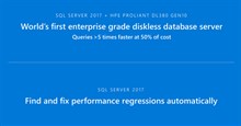 Microsoft công bố bản cập nhật cho dịch vụ dữ liệu SQL Server 2017 và Azure