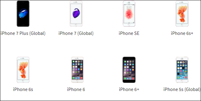 Chọn chi tiết dòng máy đang dùng