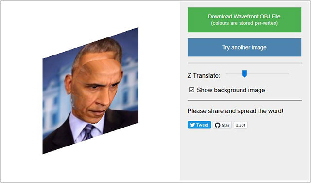Tạo hình ảnh 3D từ hình 2D cho trước
