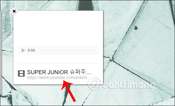 Video trên ghi chú Chrome
