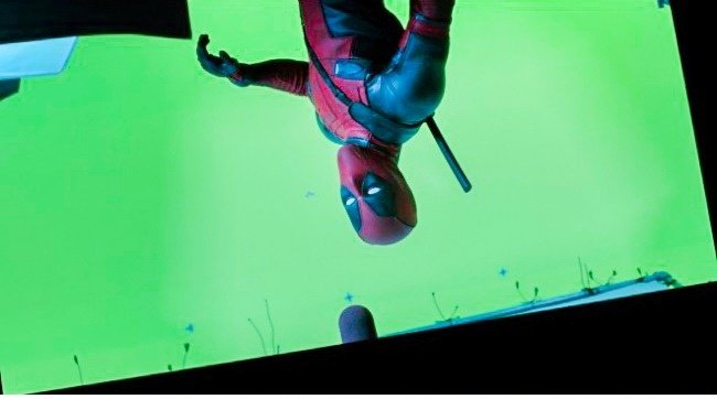 Deadpool lúc quay