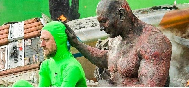 Guardians of the Galaxy - Vệ binh dải Ngân hà lúc quay thực tế