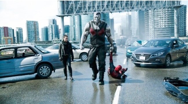 Deadpool sau khi sử dụng kỹ xảo