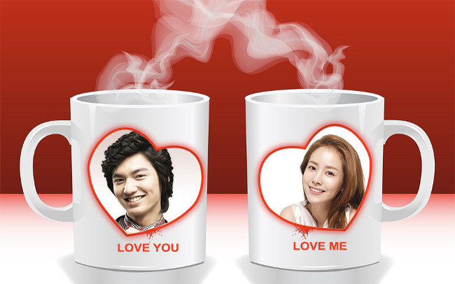 Cốc in hình cá nhân