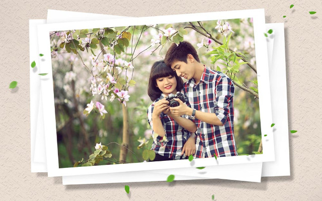 Khung hình để ảnh xinh xắn