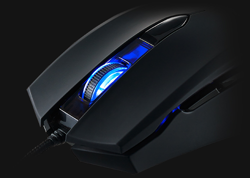 Chuột Talon Blu Avago 3050 thích hợp cho các game thủ chuyên nghiệp.