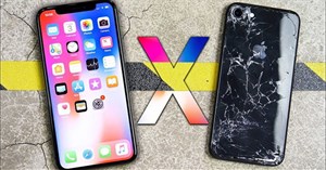 Thí nghiệm ném iPhone X xuống đất, xót của thì đừng xem