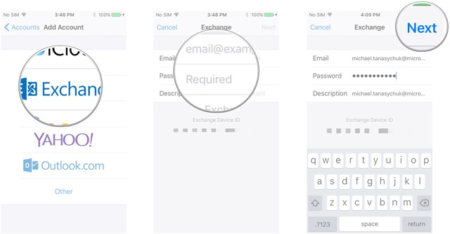 Nhập tên người dùng và mật khẩu cho tài khoản muốn đồng bộ