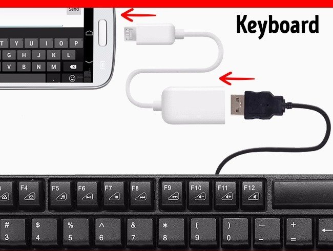 Kết nối bàn phím