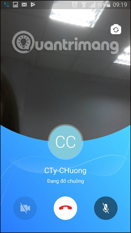 Màn hình gọi video