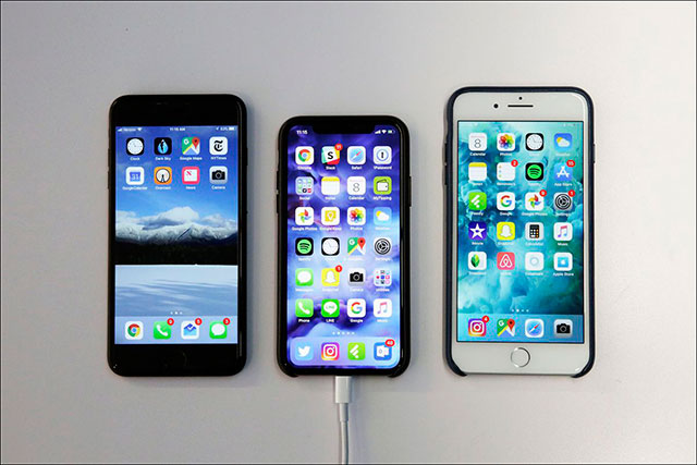 So sánh thời gian sạc của 3 mẫu điện thoại Apple mới nhất