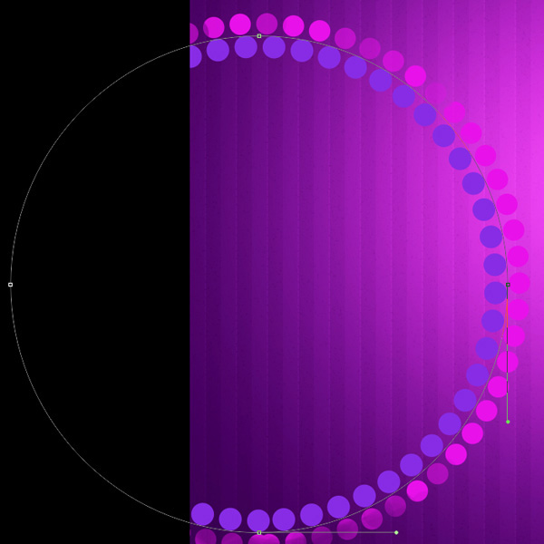 Vẽ vòng tròn thứ hai