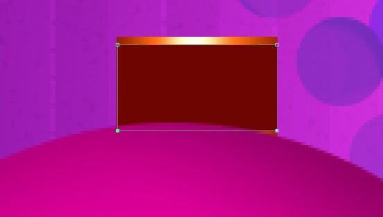 Vẽ một đường ngang phía trên nút quả bóng