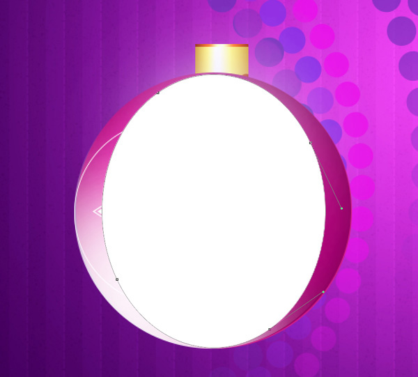 Vẽ hình thoi trên bóng Giáng sinh