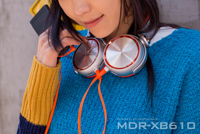 Tận hưởng âm nhạc hết mình với MDR- XB610