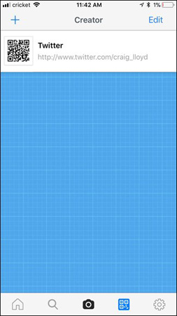 Kết quả mã QR được tạo