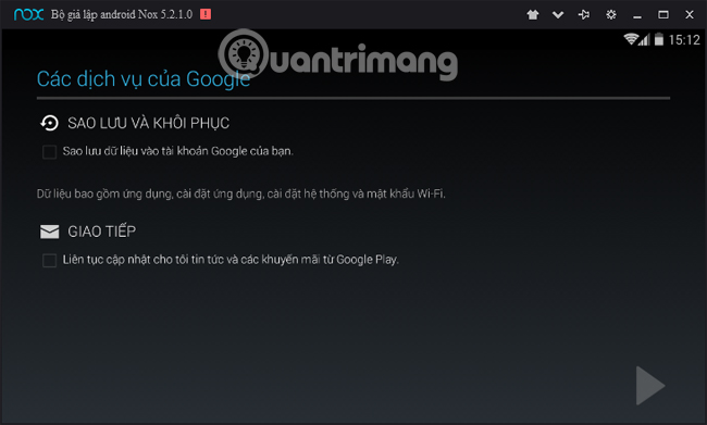 Dịch vụ của Goolgle