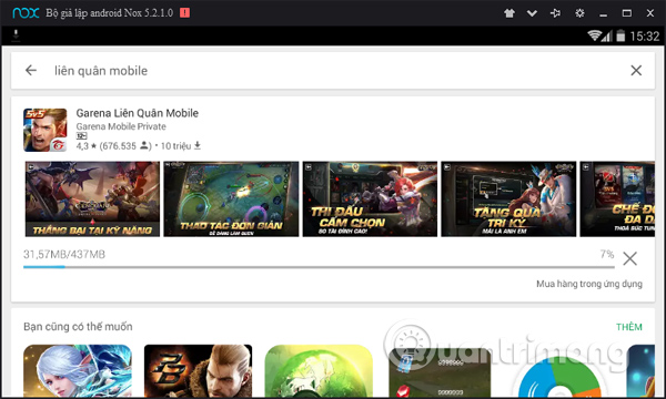 Tải Liên Quân Mobile xuống PC