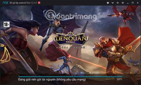 Tải gói tài nguyên Liên Quân Mobile