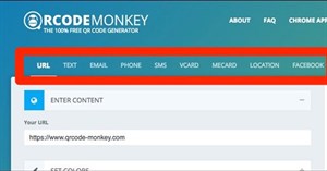Tạo mã QR trên máy tính với QRCode Monkey