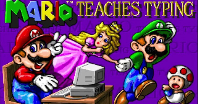 Luyện gõ 10 ngón bằng Mario Teaches Typing online, game ...
