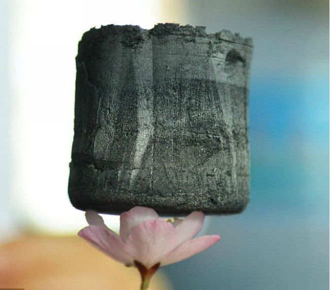 Graphene aerogel là loại vật liệu rắn nhẹ nhất trên thế giới