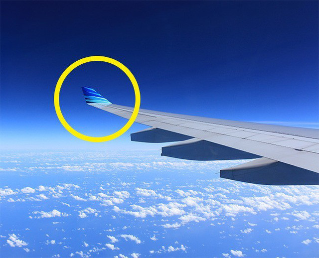 Phần cánh kỳ lạ ở máy bay