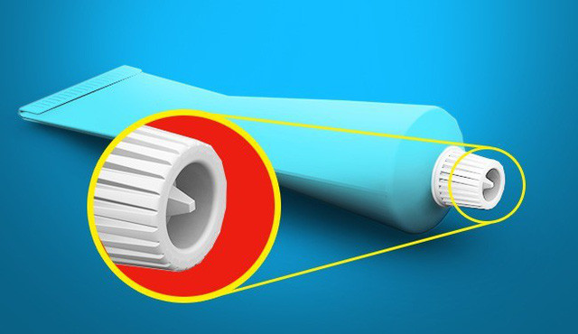 Phần kim ở đầu nắp các tuýp thuốc