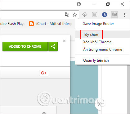 Tùy chọn cho Save Image Router