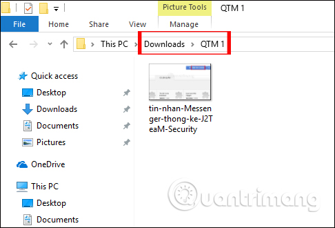 Kiểm tra file tải xuống