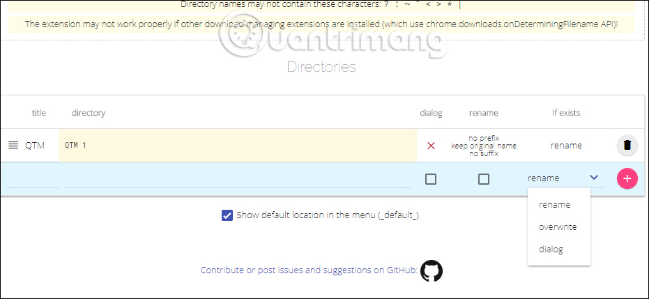Tạo thư mục lưu file