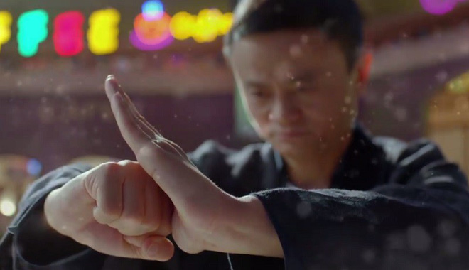 Jack Ma vận nội công 