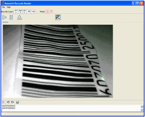 Phần mềm quét mã vạch Katanshi Barcode Reader