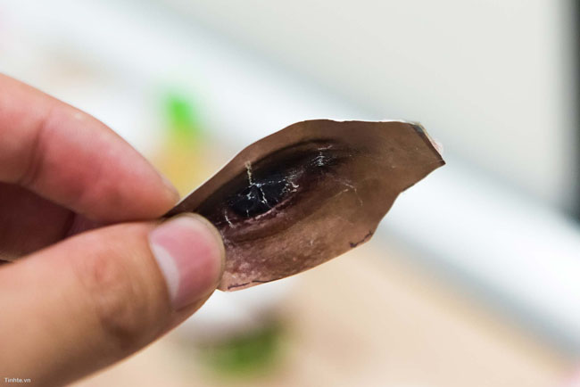 Con mắt giả được BKAV dùng để lừa Face ID